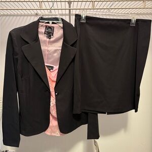 My Michelle 3 piece blazer, tank, and skirt set (juniors)